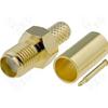 Connettore SMA 002 femmina a crimpare.